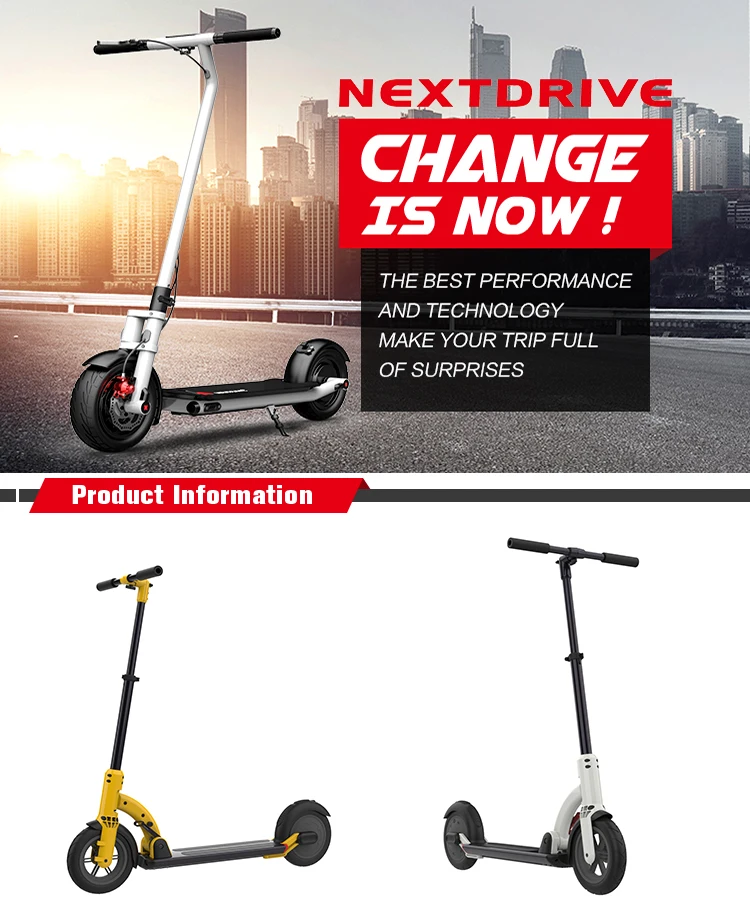 2 Wheel Long Range Foldable Electric Scooter Mobility With Seat