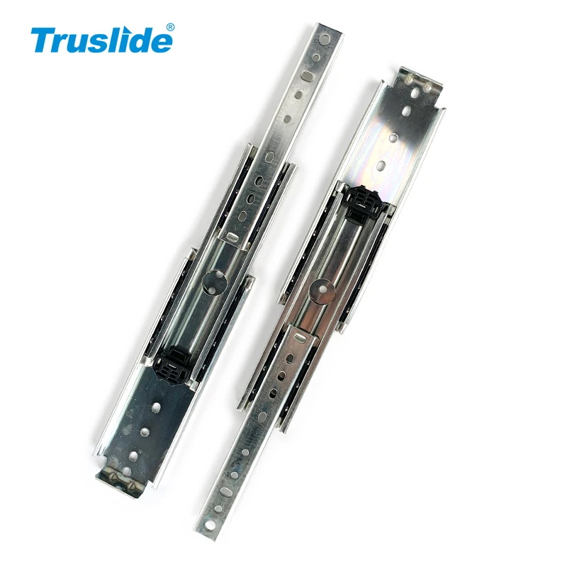 Th2076pt 76mm Customized Slide Rail 200kg Heavy Duty Drawer Slide 1500mm Long Heavy Duty Drawer