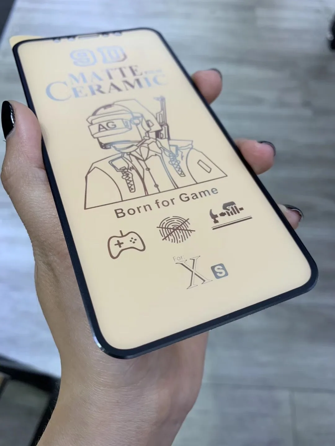 9d Ceramic Matte Glass Screen Protector For Iphone 11 Anti Explosion