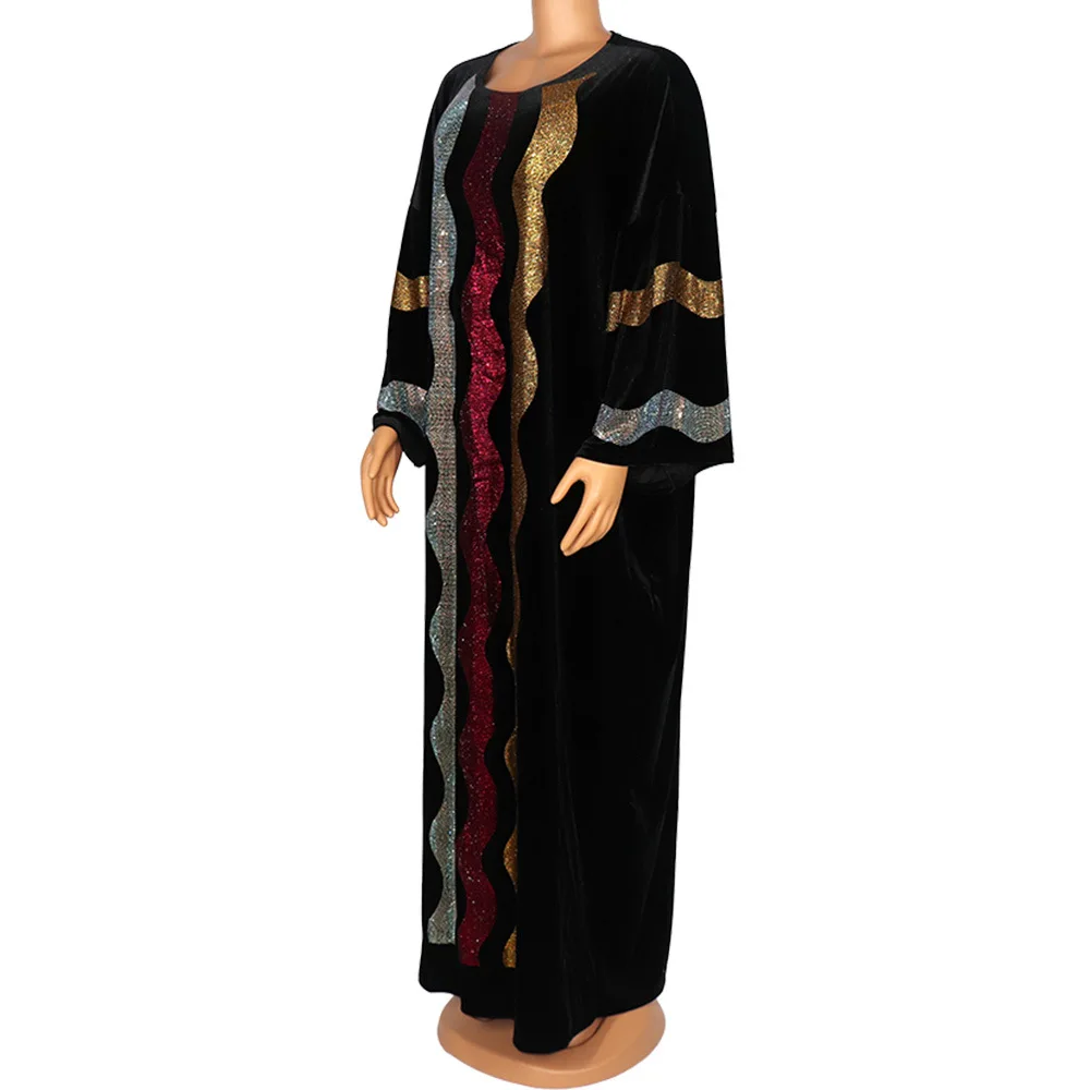 Africana,Moda De Otoño Gordo Vestido De Las Mujeres Plus Tamaño Falda
