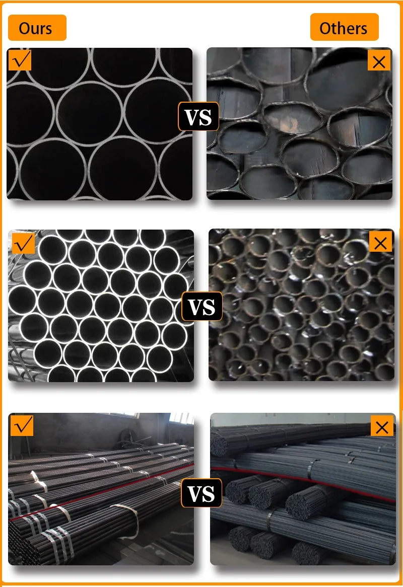 ms round pipe weight chart