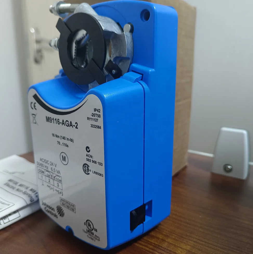 Johnson Controls M9116 M9132 Series Electric Nonspring Return