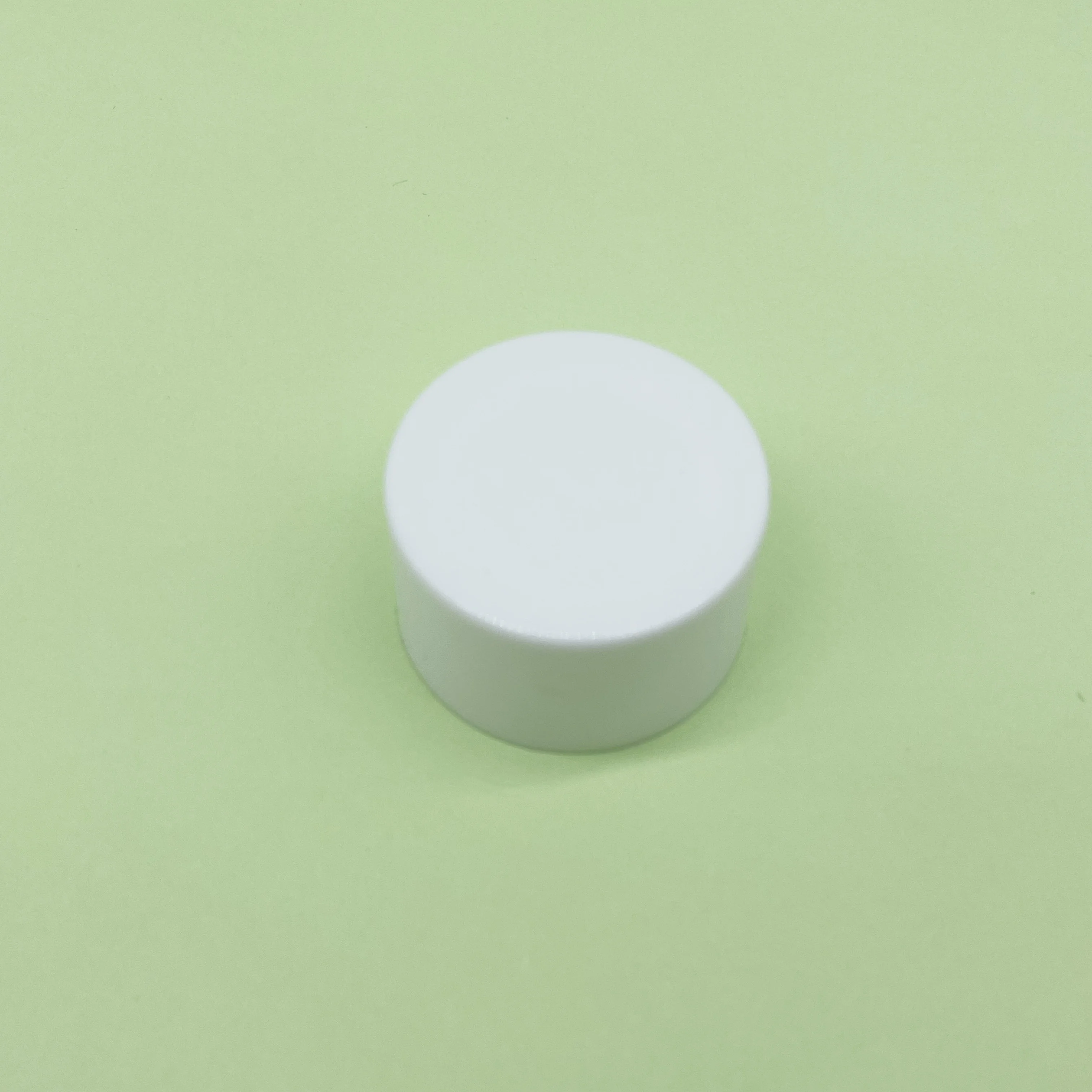 24mm white plastic double wall screw cap smooth closure cap for bottles toner lotion cosmetic screw cap-28