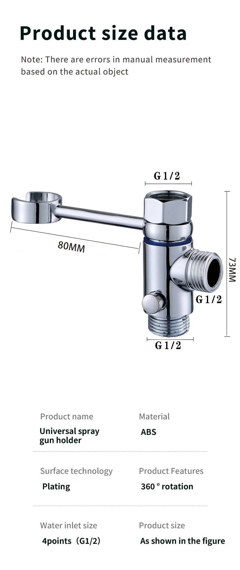 bidet hose nozzle angle guide