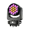 dj lighting stage effect with zoom + wash effect 19x40watt RGBW 4 in 1 DMX controller for professional stage event
