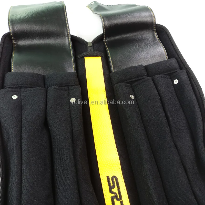 Details about   12 Holes Pool Bag Multi‑Function PU Case Billiard Pool Stick Carrying Case 