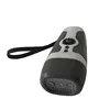 Multi Hand Crank Pressing power bank function 3 Led Radio Flashlight
