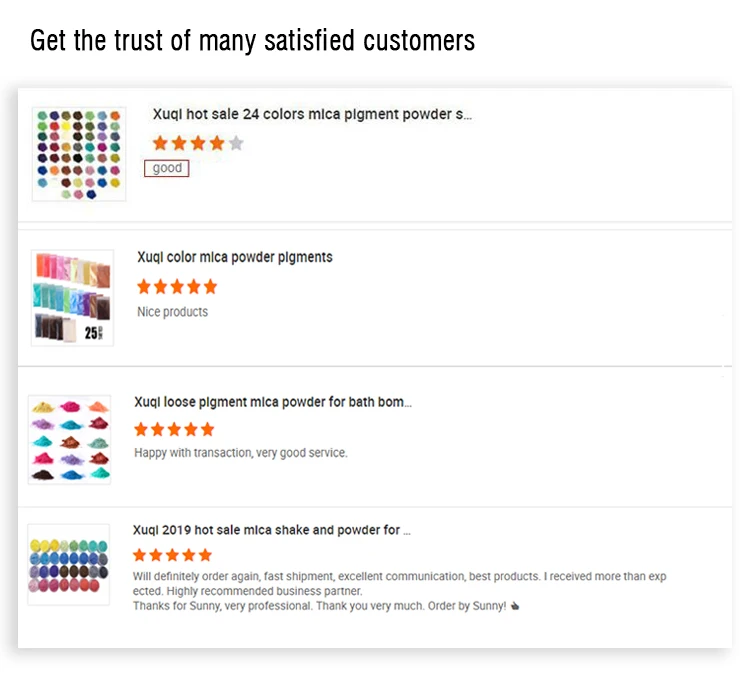 Wholesale Mica Powder Set Candle Epoxy Resin 25 Colors Mica Pigment