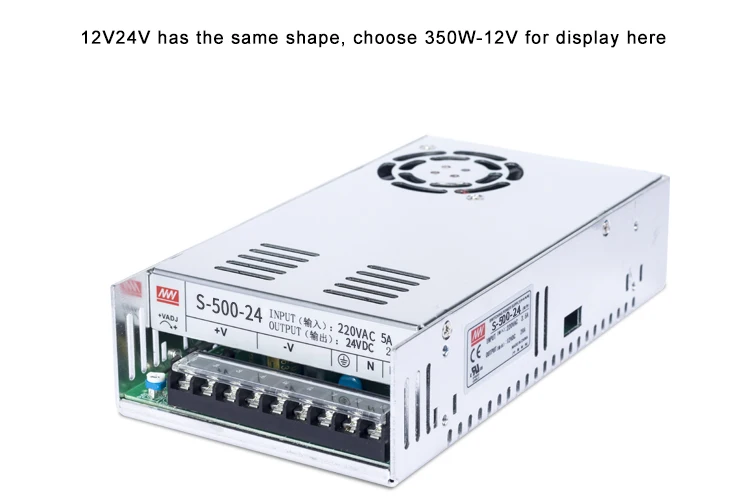 S 500 24 500w Ac To Dc 20a 24v Power Supply 24v 20a Led Driver Shniu