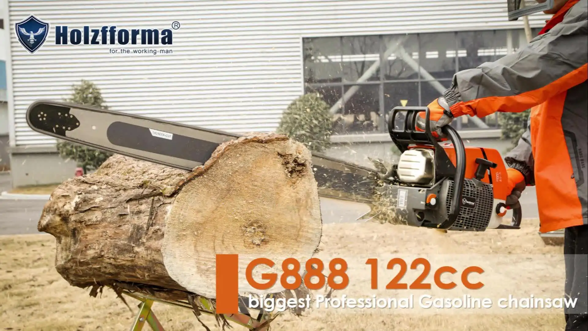 122cc Holzfforma Chainsaw G888 for MS880 088 - Heavy Duty Petrol