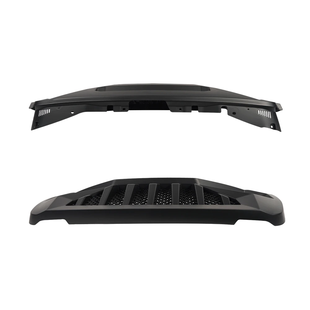 Front grill with spotlight for jeep wrangler JL details