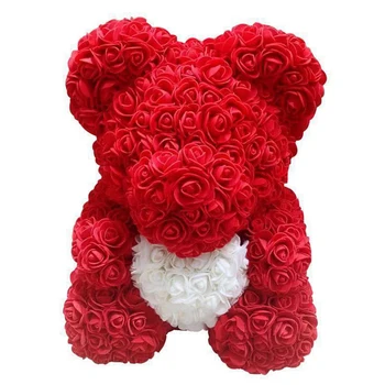 eternal rose teddy bear