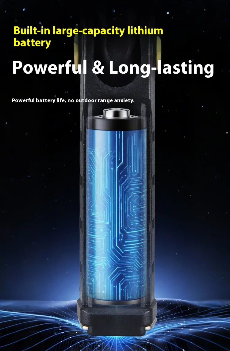 带旋转调节的发光二极管工作灯、COB泛光灯条、磁吸迷你充电手电筒