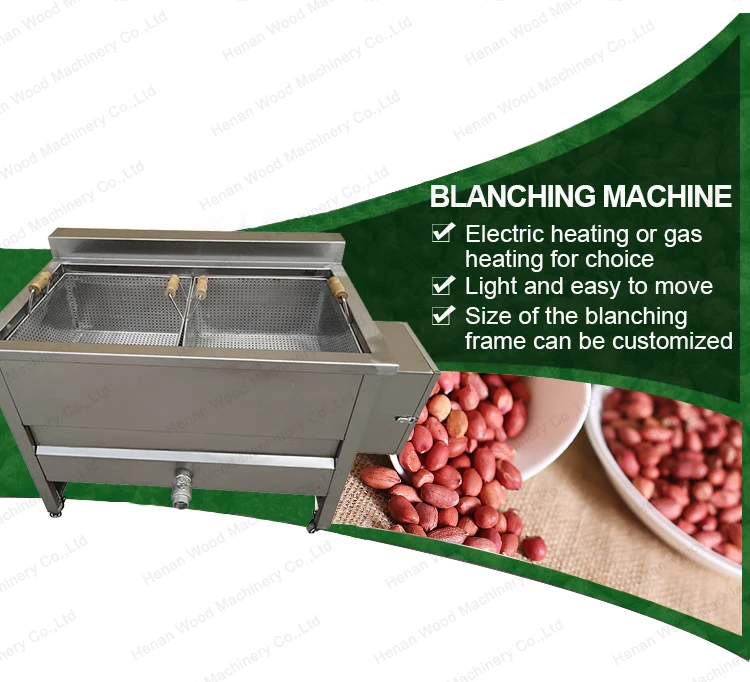 industrial vaccum packing machine peanut frying production line