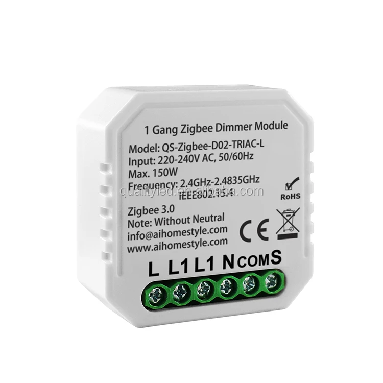 Wholesale 220-240V Intelligent automation Super Mini Size Zigbee 3.0 Switch Dimmer Module - ANKUX.COM