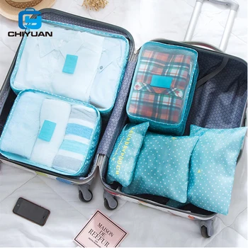 packing cubes with laundry bag