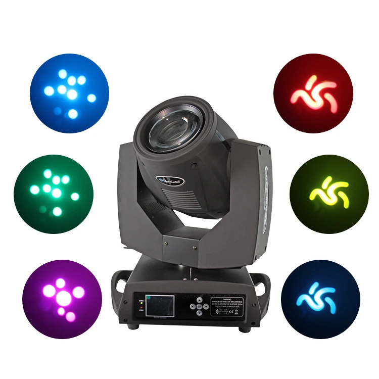 Cheap clay paky 230w sharpy 7r beam moving head light disco lights Traditional rotating stage light for disko Club