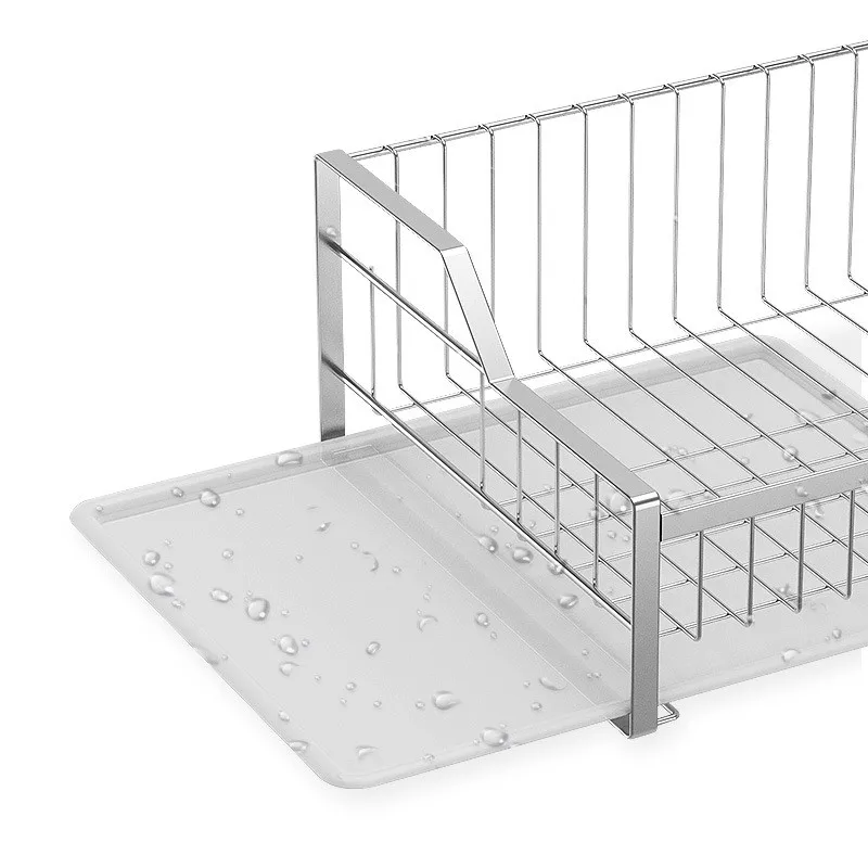 Multifunctional Eco Aluminum Dishes Drainer Kitchen Stand Dish Drying