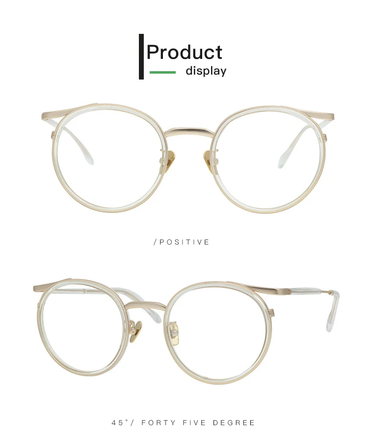 Fashion Hand Polished China Glasses Titan Nitinol Eyeglass Frame Buy
