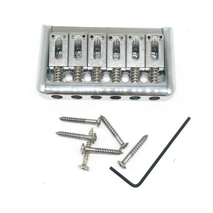 Hardtail Fixed Electric Guitar Bridge For 6 String St Tl Guitar Parts