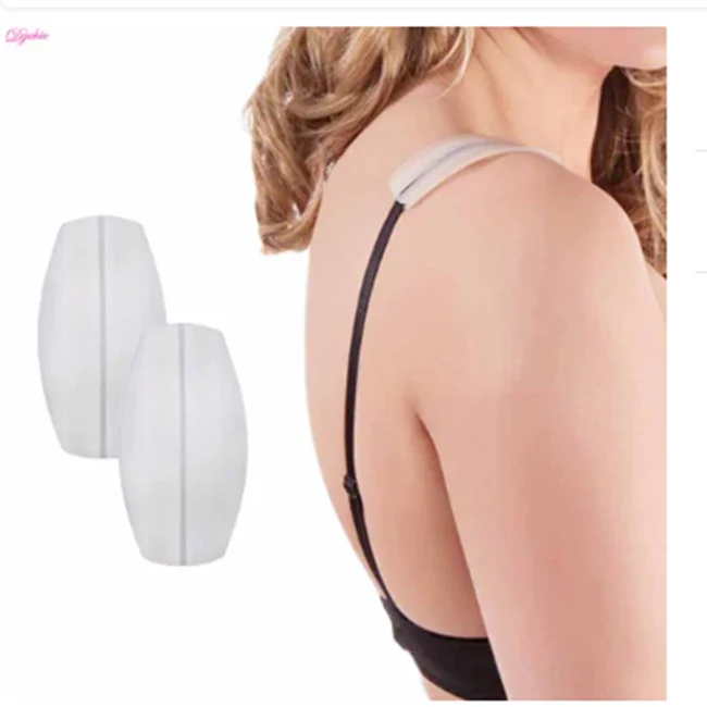 Invisible Silicone Shoulder Pads, Soft Non-slip Bra Strap Cushions