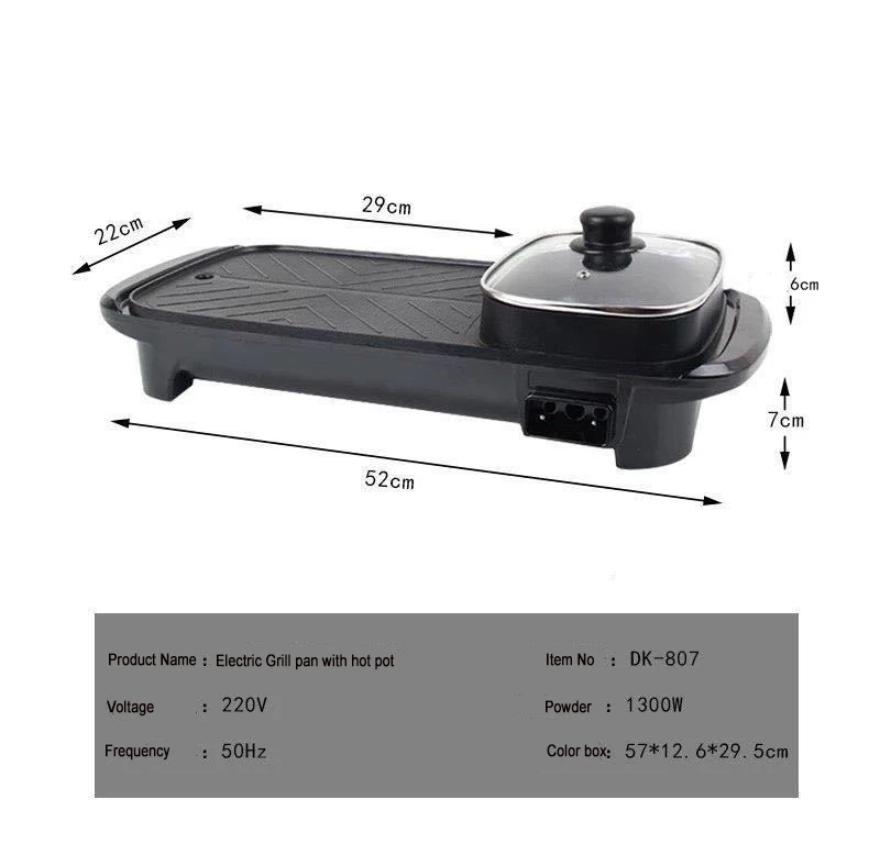 Electric Party Pan Cheap Baking Pans Korean Roasting Pan With Lid Stone Coating Bbq Wholesale