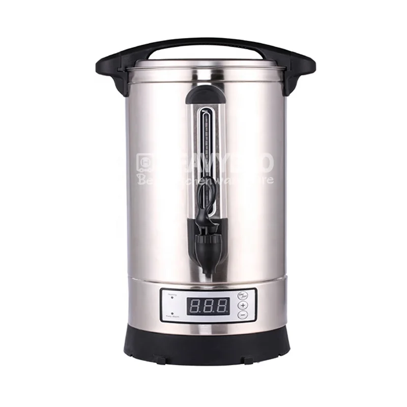 Stainless Steel Electric Drinking Hot Water Heater Coffee Maker Tea