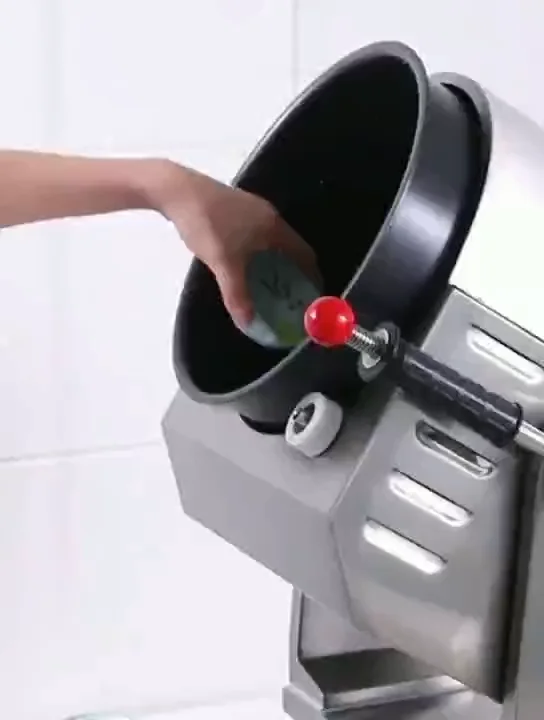 Auto Frying Wok Egg Drum Automatic Cooking Machine Pot Smart