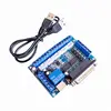 MACH3 engraving machine cnc 5-axis stepper motor driver interface board with optocoupler isolation (N132)