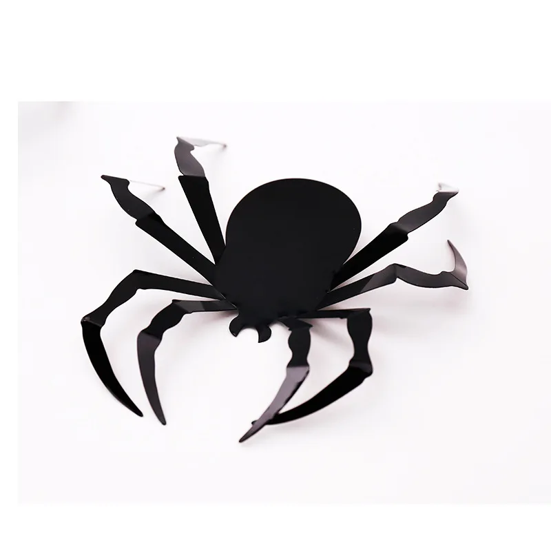 3d Spiders Window Wall Sticker Realistic Pvc Scary Decal Wall Stickers For Home Decor Buy 3972