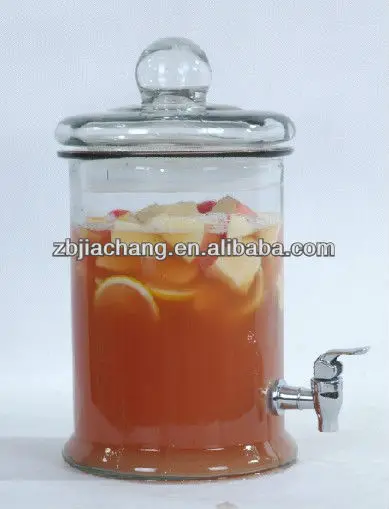 Glass Beverage Dispenser – Cylinder