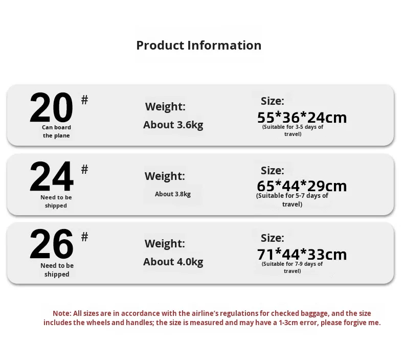 product 26 inch modern aluminum frame luggage box mute spinner large capacity boarding password travel suitcase skating wheels tsa lock-7