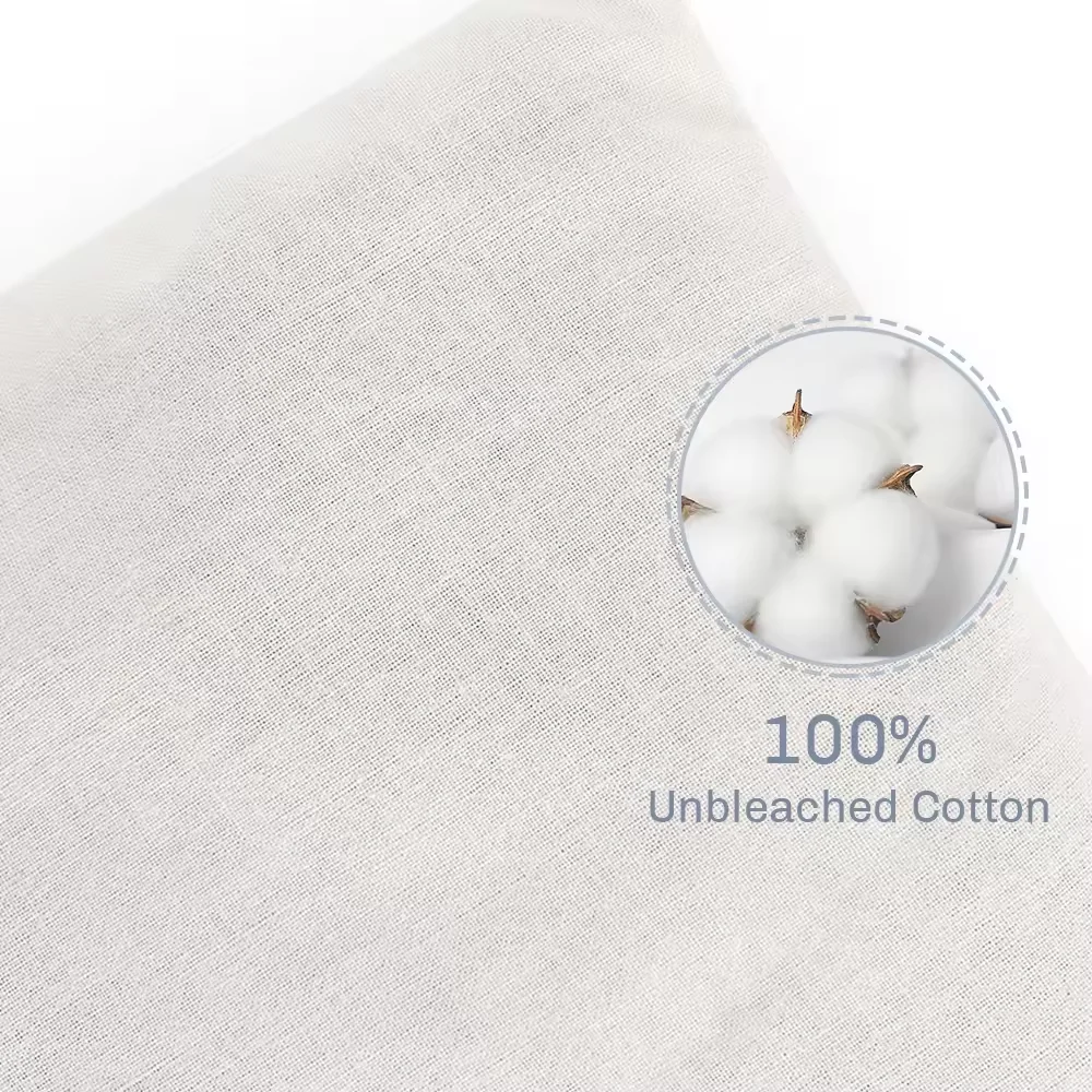 100 Grade 6a Mulberry Silk Eye Pillow Unbleached Cotton Inner Padding