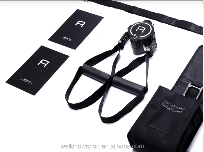 Wellshow Sport Pulley Suspension Sling Trainer Straps Rotational