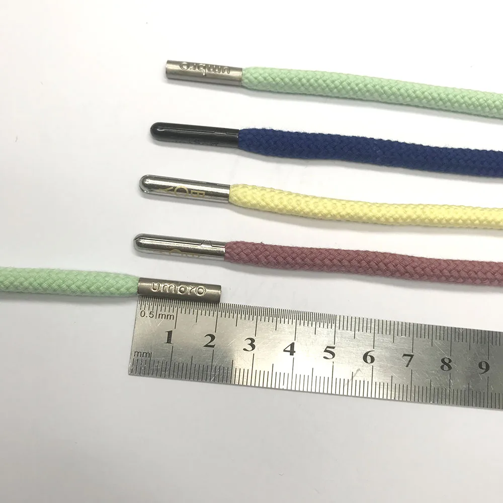 Custom Aglets Ends Garment Drawstring,Drawstring Bag Cord,Draw String