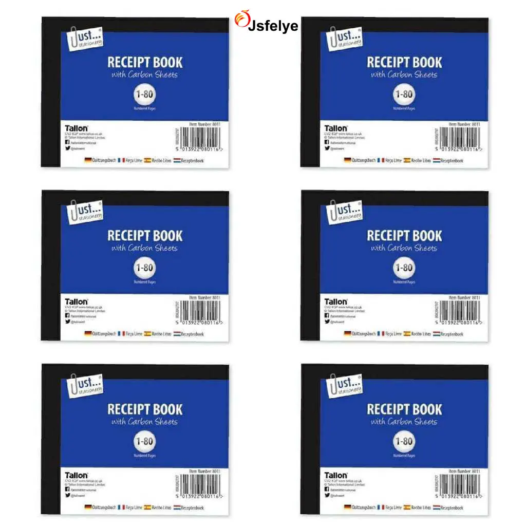 HALF SIZE RECEIPT BOOK Small Invoice Duplicate Pad 80 Pages Carbon Copy Sheets HALF SIZE RECEIPT BOOK Small Invoice Duplicate Pad 80 Pages Carbon Copy Sheets