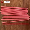 straight colorful drinking straw