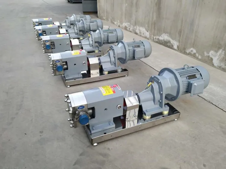 Stainless Steel Sanitary Food Grade Liquid Transfer Pump Ideal for Chocolate/Yoghurt Processing