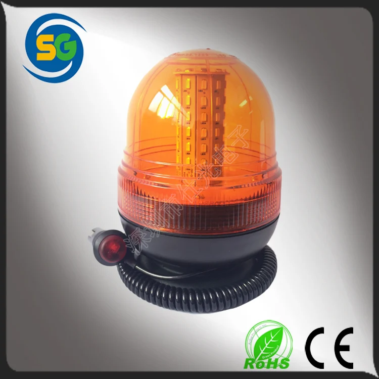 Factory wholesale LED warning light 60pcs SMD5730 Cover-PC Vehicle strobe light LED beacon