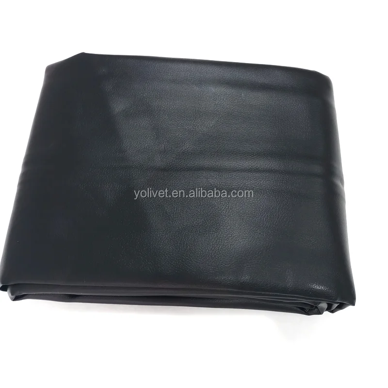 Xmlivet 9ft Pu Leather Table Covers Black/coffee Color High Quality