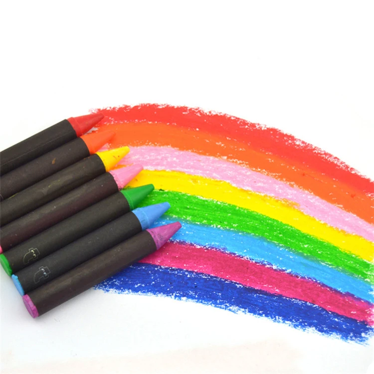 Custom Eco Friendly 12 Colors Coloring Beeswax Hand Made Kids Wax
