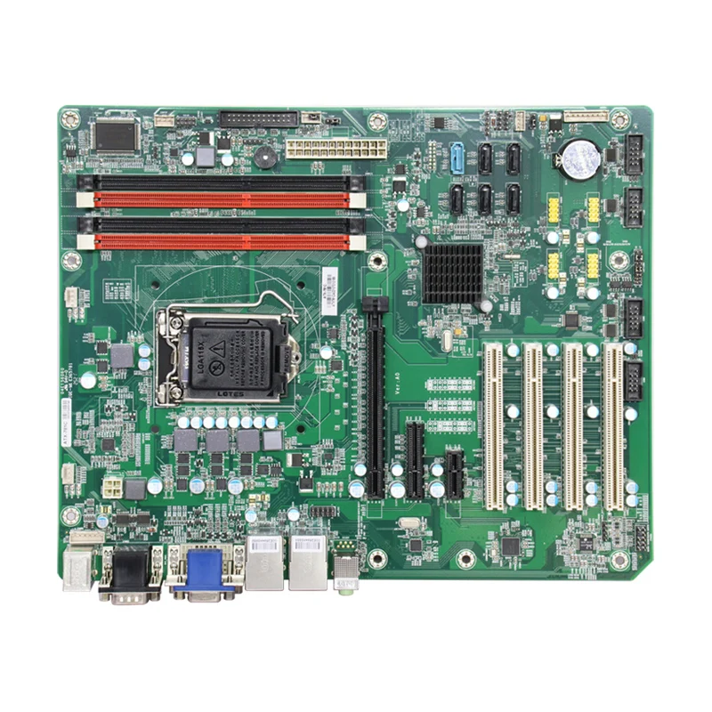 Intel Core i7-3770 processor on motherboard with heatsink