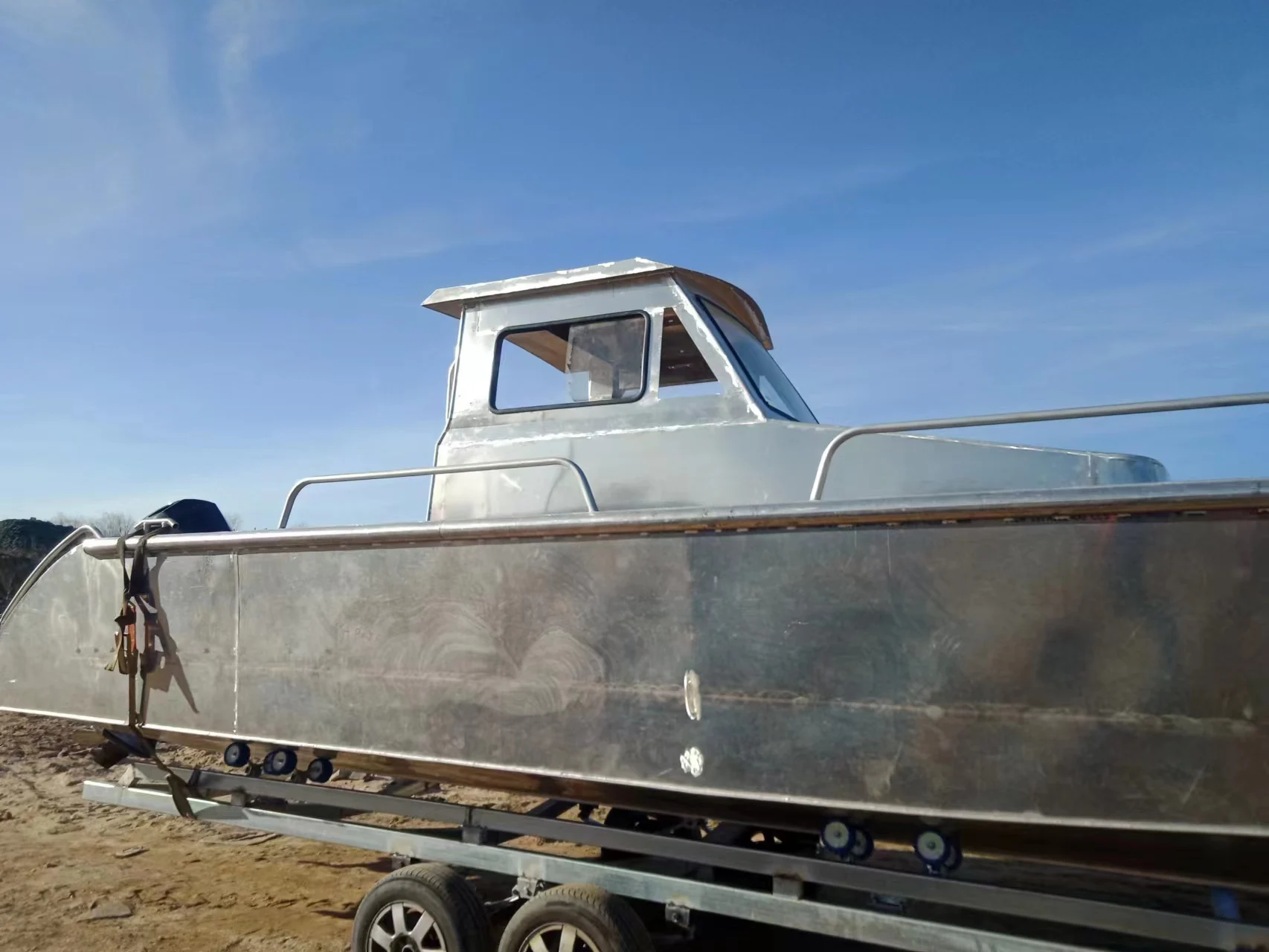 China Manufacturer Easy Craft Profisher Boat Water Sports Boat 5m Ce