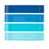 Set of 5 Color Nature Latex Private Label Exercise Band Resistance Bands in Strength Training Fitness Strengthen Muscles