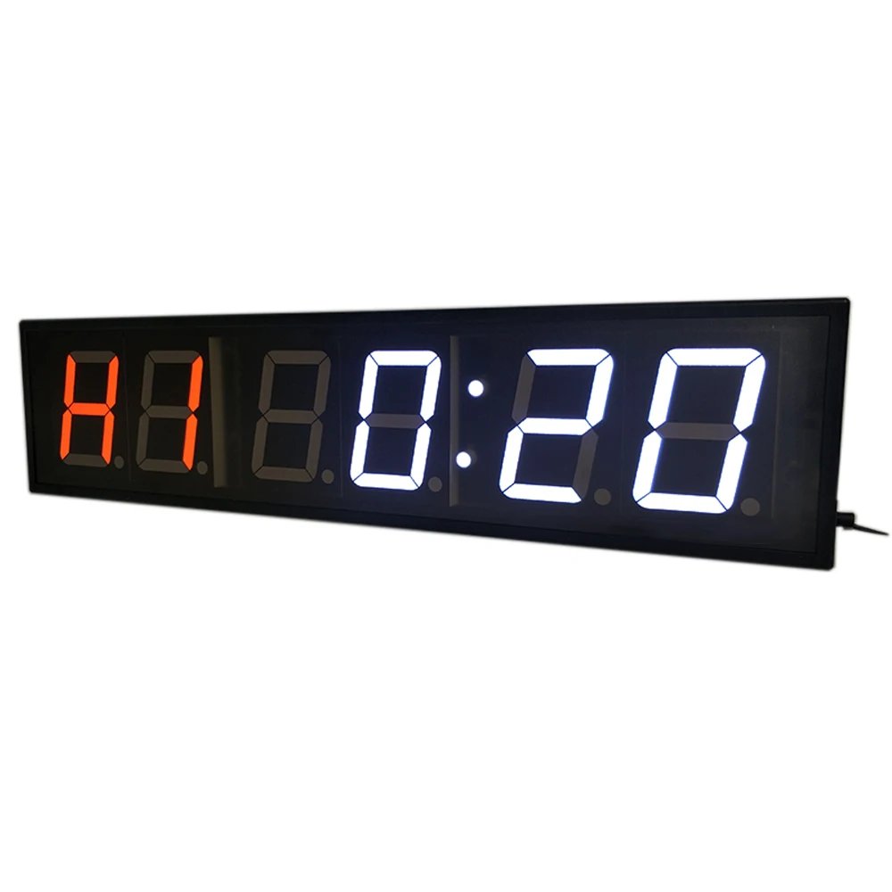 digital watch with interval timer