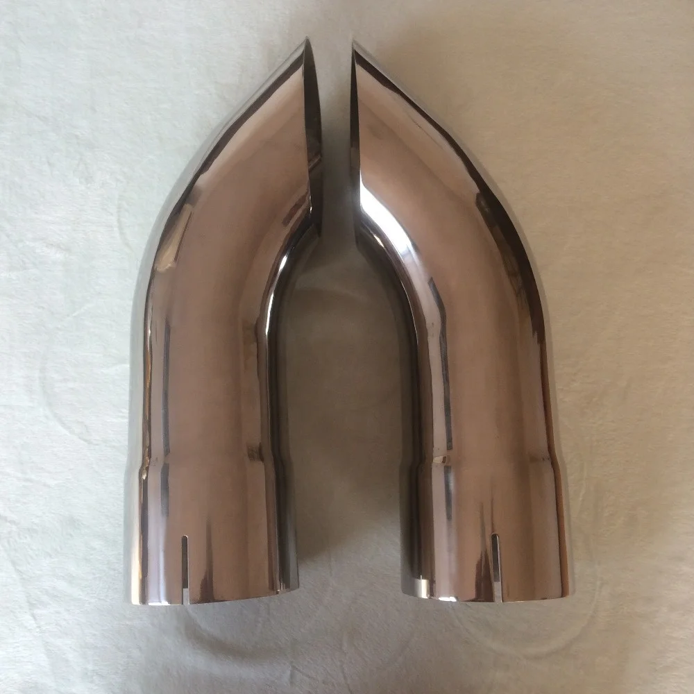 5 Inch Diesel Tip Stainless Chrome Exhaust Stack Truck Exhaust Pipe