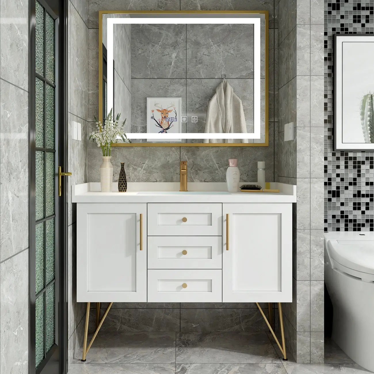 High-quality vanity for bathroom wholesale Suppliers-8