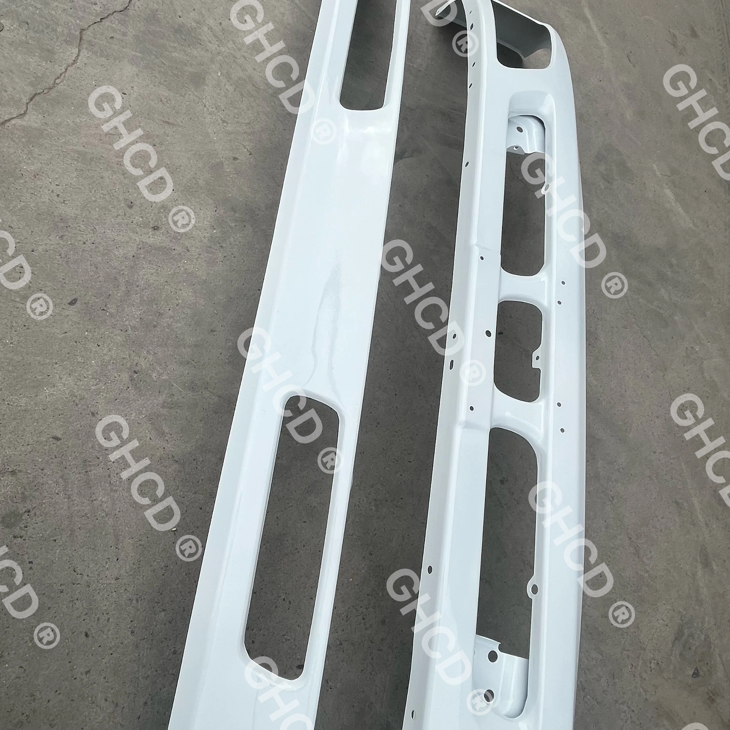 GHCD High Quality/Factory Price Japanese Truck White Upper and Lower Bumper for HINO Profia 500 details