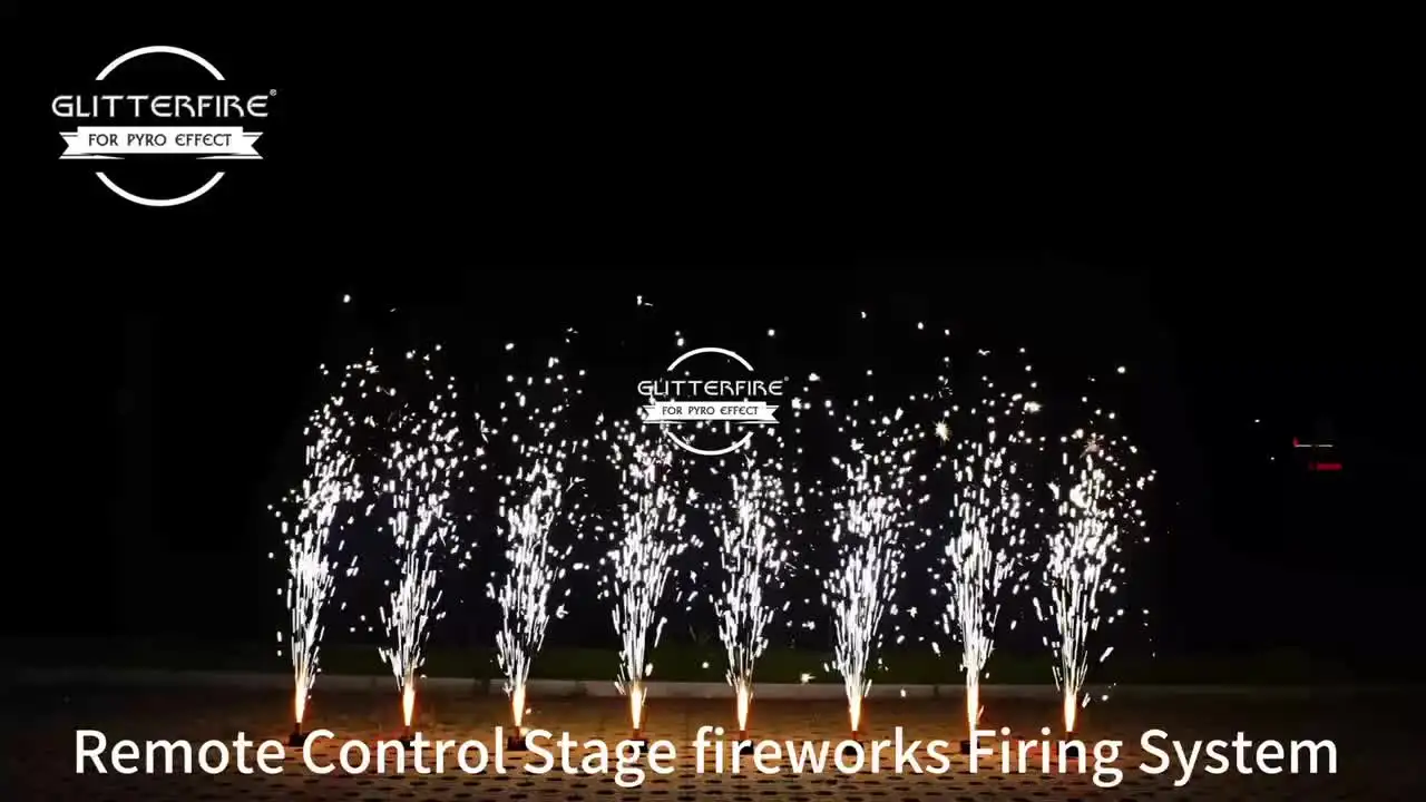 D12 12 Channel Remote Control Stage Indoor Cold Fountain