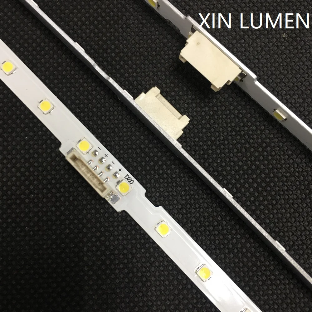 LED Backlight strip For Samsung49 BN61-15483A 45953A AOT_49_NU7300_NU7100_2X38_3030C UE49NU7100 UE49NU7120 UE49NU7140 UE49NU7670